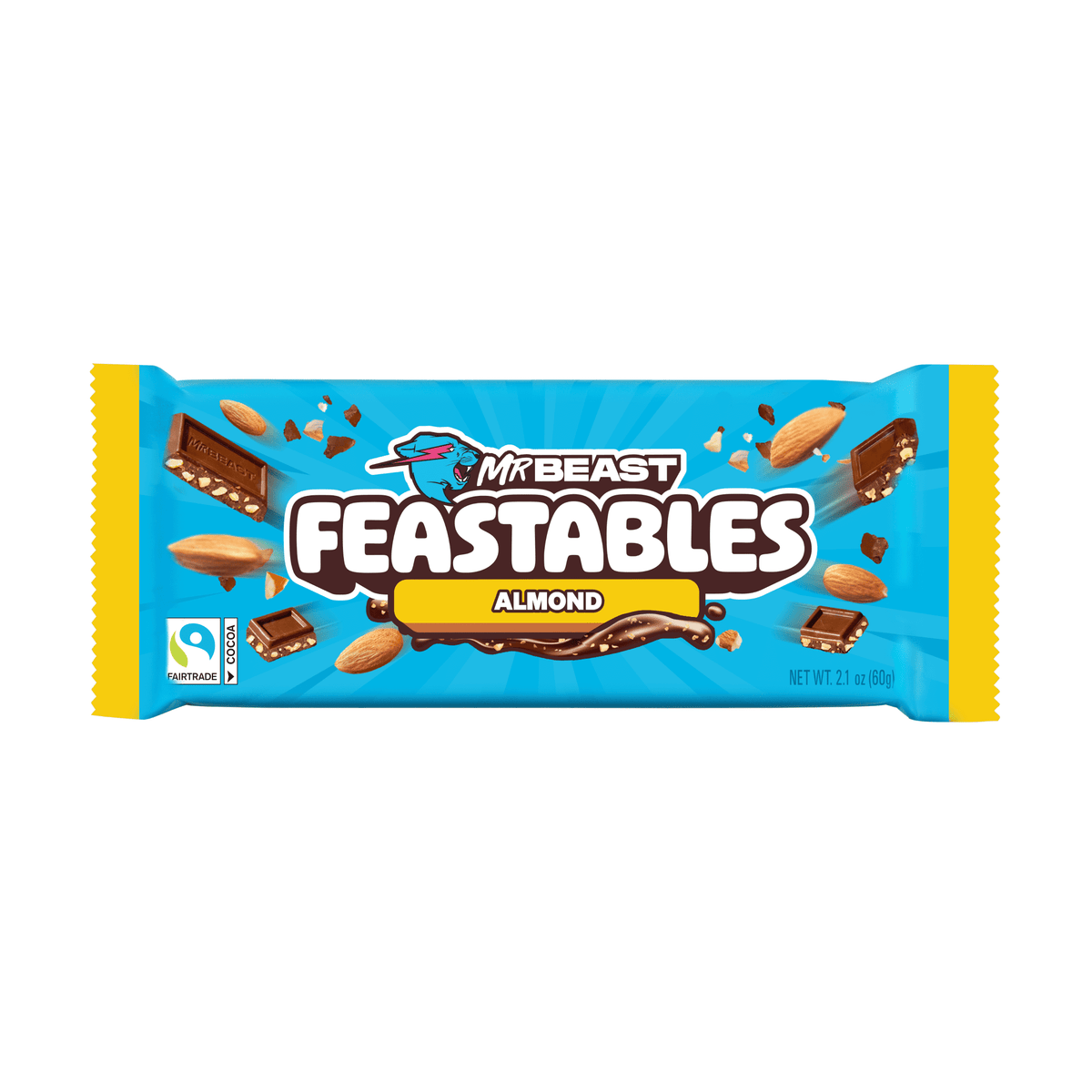 Feastables Almond Chocolate bar