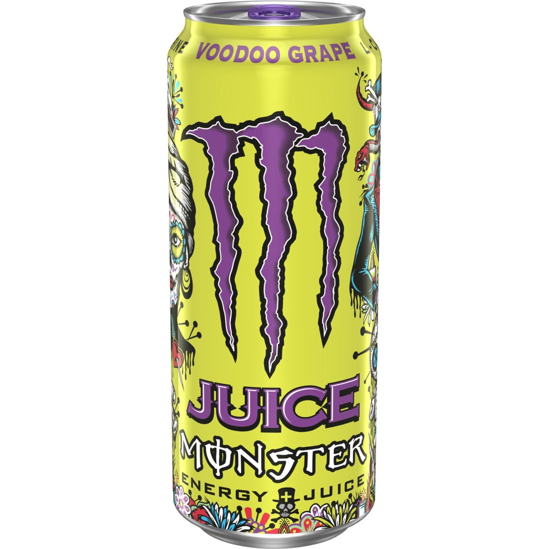 Monster Energy Voodoo Grape can
