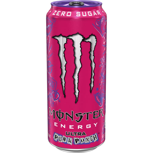 Monster Energy Ultra Punk Punch can