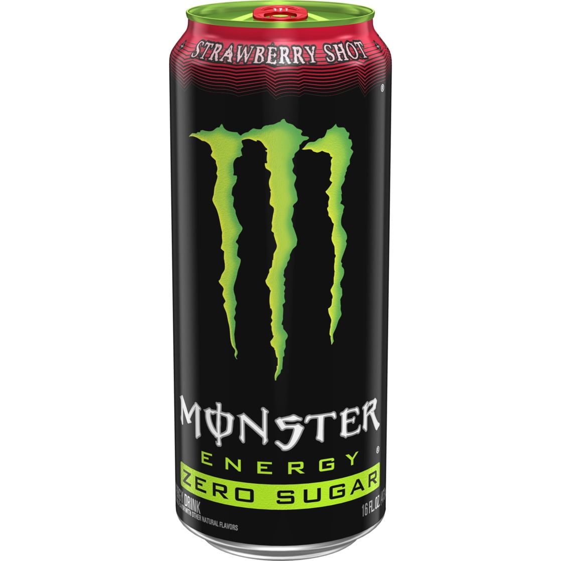 Monster Energy Strawberry Shot Zero Sugar can