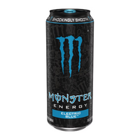 (Preorder) Monster Energy Electric Blue 24 Pack (USA) - 473ml
